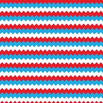 Abstract three color seamless background chevron pattern. Vector illustration 스톡 일러스트