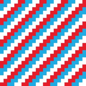 Abstract three color seamless background chevron pattern. Vector illustration Stockillustratie