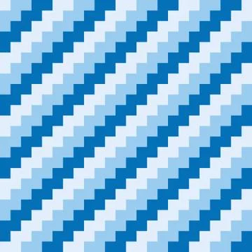 Abstract three color seamless background chevron pattern. Vector illustration Stock Illustration