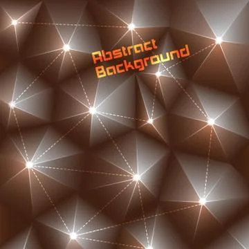 Abstract three-dimensional background. Stock Illustration