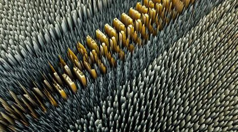 Abstract three-dimensional background texture. 3d render illustration Illustrazione stock