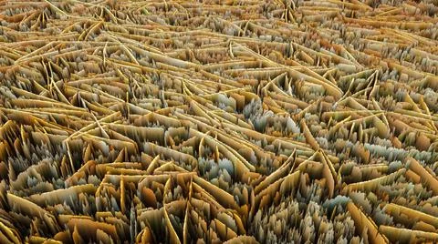 Abstract three-dimensional background texture. 3d render illustration Illustrazione stock