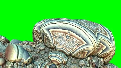 Abstract three-dimensional fractal 스톡 일러스트