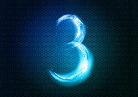 Abstract three Illustrazione stock