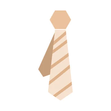 Abstract tie Icon Stock Illustration