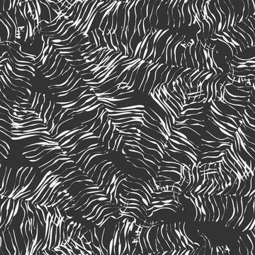 Abstract tiger skin seamless pattern. Camouflage background of exotic fur. 스톡 일러스트