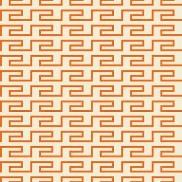 Abstract tile complex vortex seamless pattern Stock Illustration