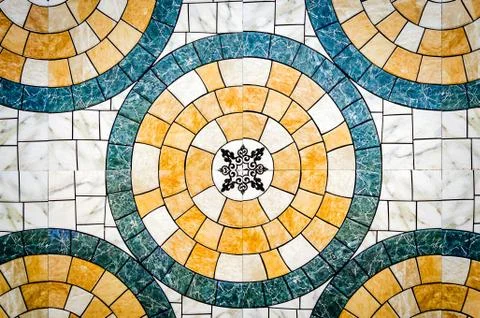 Abstract tile pattern background Stock Photos