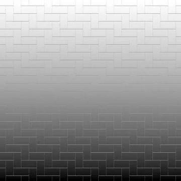 Abstract tile pattern showing grey gradient texture Stock Illustration