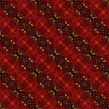 Abstract tileable regular ornamental mosaic Stock Illustration