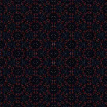 Abstract tileable regular ornamental mosaic Stock Illustration
