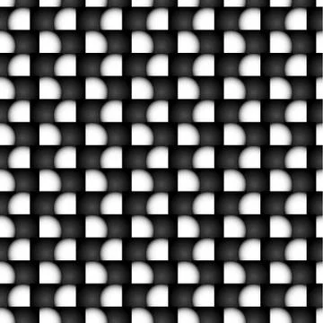 Abstract tileable, repeatable background with squares with different fills. Stock Illustration