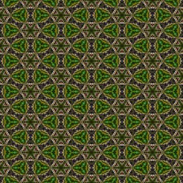 Abstract tileable seamless regular ornamental mosaic pattern Stock Illustration