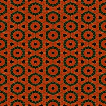 Abstract tileable seamless regular ornamental mosaic pattern Illustrazione stock