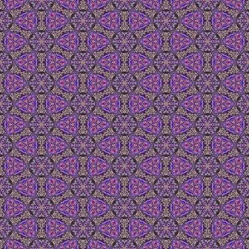 Abstract tileable seamless regular ornamental mosaic pattern Stock Illustration