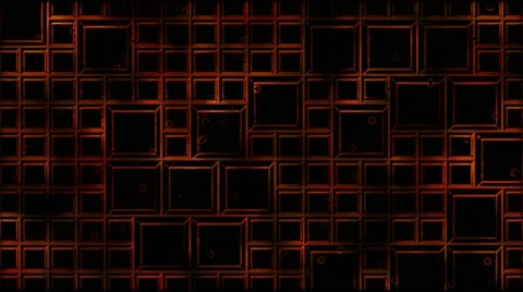Abstract Tiled Background and Light Animation - Loop Red Stock Footage 57719694