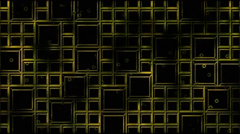 Abstract Tiled Background and Light Animation - Loop Yellow Stock Footage 57733384