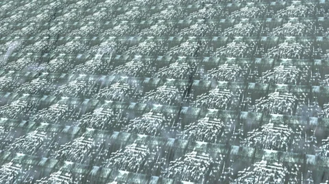 Abstract tiled flowing water Stock Footage 36015868
