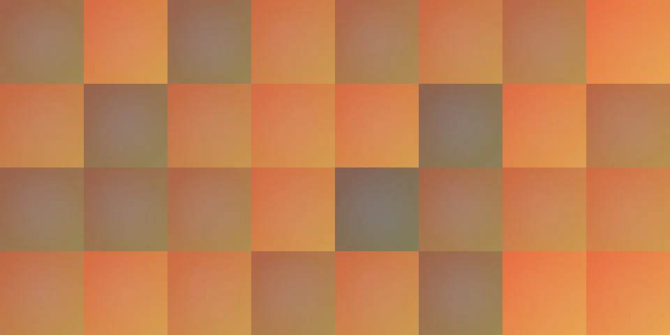 Abstract Tiled Surface Pattern, Squares Colored in Random Shades of Red and.. 스톡 일러스트