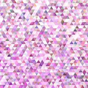 Abstract tiled triangle pattern background - vector mosaic graphic design Illustrazione stock