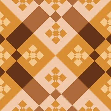 Abstract tiles floorboard seamless pattern - illustration Stock Illustration