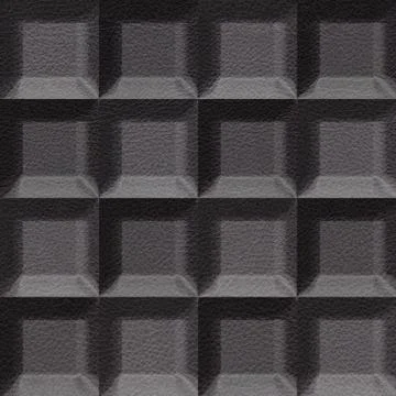 Abstract tiles stacked for seamless background, imitation leather Stock Illustration