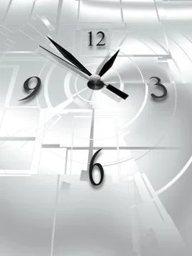 Abstract time Stock Illustration