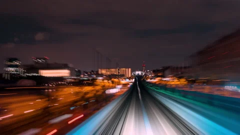 Abstract Timelapse Futuristic Technology and Metaverse concept Stock-Footage 196009168