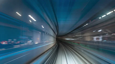 Abstract Timelapse Futuristic Technology and Metaverse concept Stock-Footage 196009284