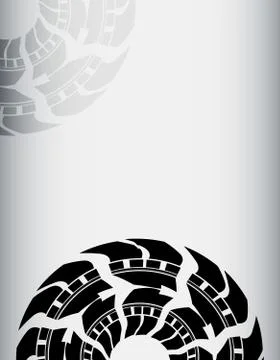 Abstract tire background Stock Illustration