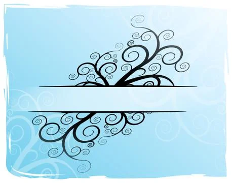 Abstract title design background Illustrazione stock