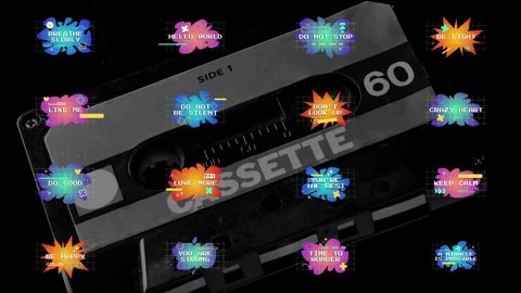 Abstract Titles After Effects stock