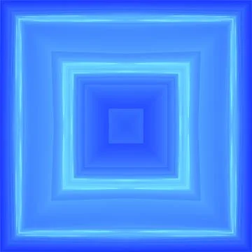 Abstract toned blue square. Stock Illustration