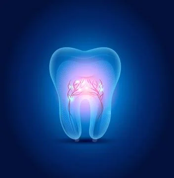 Abstract tooth illustration Stock Illustration
