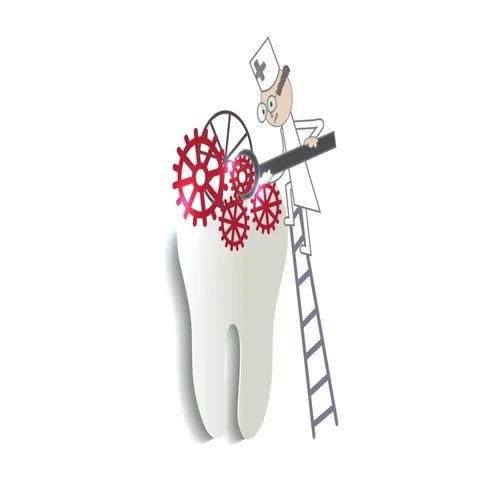 Abstract Tooth treatment procedure Stock Footage 69517602