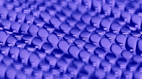 Abstract topo texture deformation Loop animation blue gradient Video stock 259409891