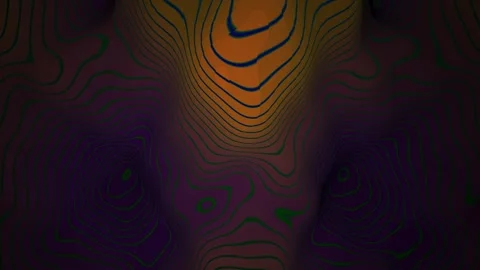 Abstract topographic contour patterns. Stock Footage 334668040