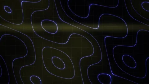 Abstract topographic map design elements. Stock Footage 333921447