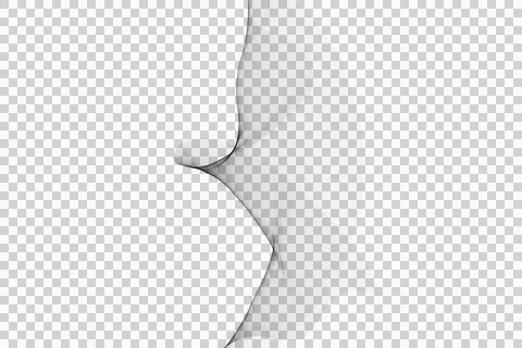 Abstract topographic map lines pattern with flowing wave shape Illustrazione stock
