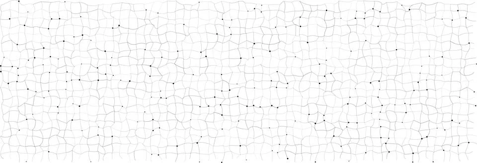 Abstract Topographic Sci-Fi Complex Line Pattern Stock Illustration