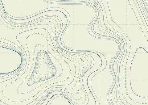 Abstract topography relief map design Stock Illustration