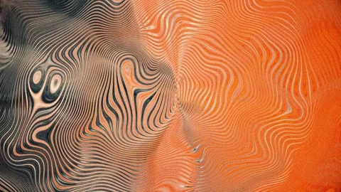 Abstract topography texture background with black orange color. Stock Footage 280011473