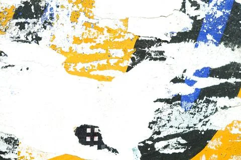Abstract torn poster texture background Stock Illustration