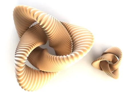 Abstract torus Stock Illustration