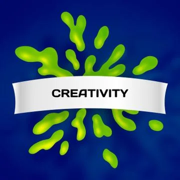 Abstract toxic vector color splash background paint fluid colorful ink splatters Stock Illustration