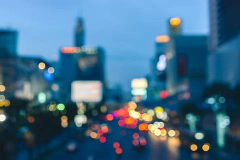 Abstract traffic light used for background Stock Photos