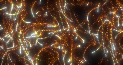 Abstract trails of shimmering particles Stock Footage 327067442