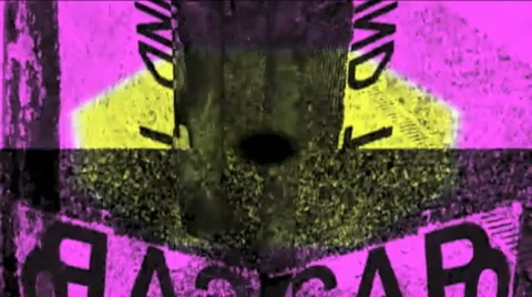 Abstract train station loop vj loopable Stock Footage 42146585