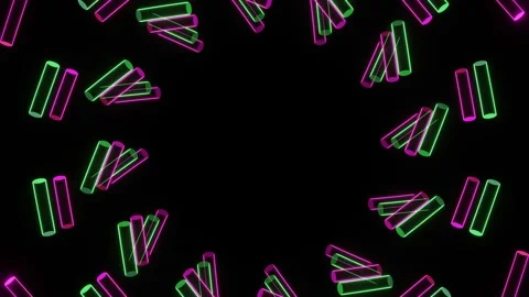 Abstract transformation of abstract patterns from lines Stock Footage 171315913