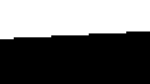 Abstract transition effect featuring digital black blocks moving upward in .. 動画素材 335023167